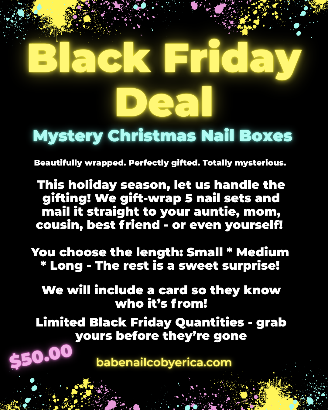 Mystery Christmas Nail Boxes