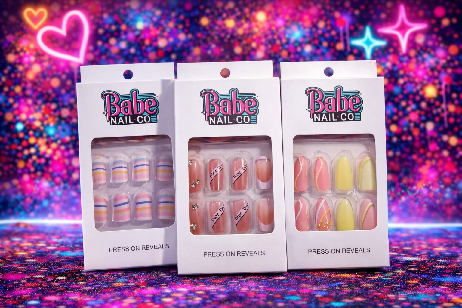 Babe Live Reveal Mystery Nails